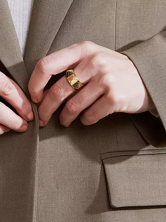 EDBLAD | Ring PEAK RIVET Gold | 